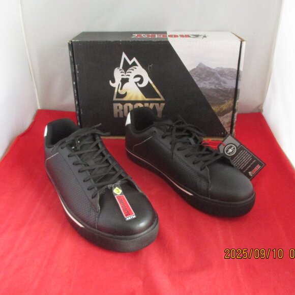 ROCKY Men's Skate - Low Nano Comp Toe Work Shoe $130 - US Size 11 - Black - 1332 - Picture 5 of 12